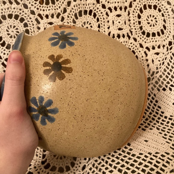 Pottery Popcorn Kernal Holder Container - Country Farmhouse - Picture 5 of 14